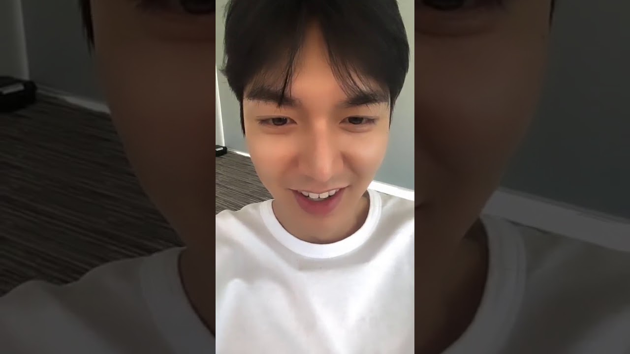 Lee Min-Ho (이민호) Instagram Live | August 23, 2019