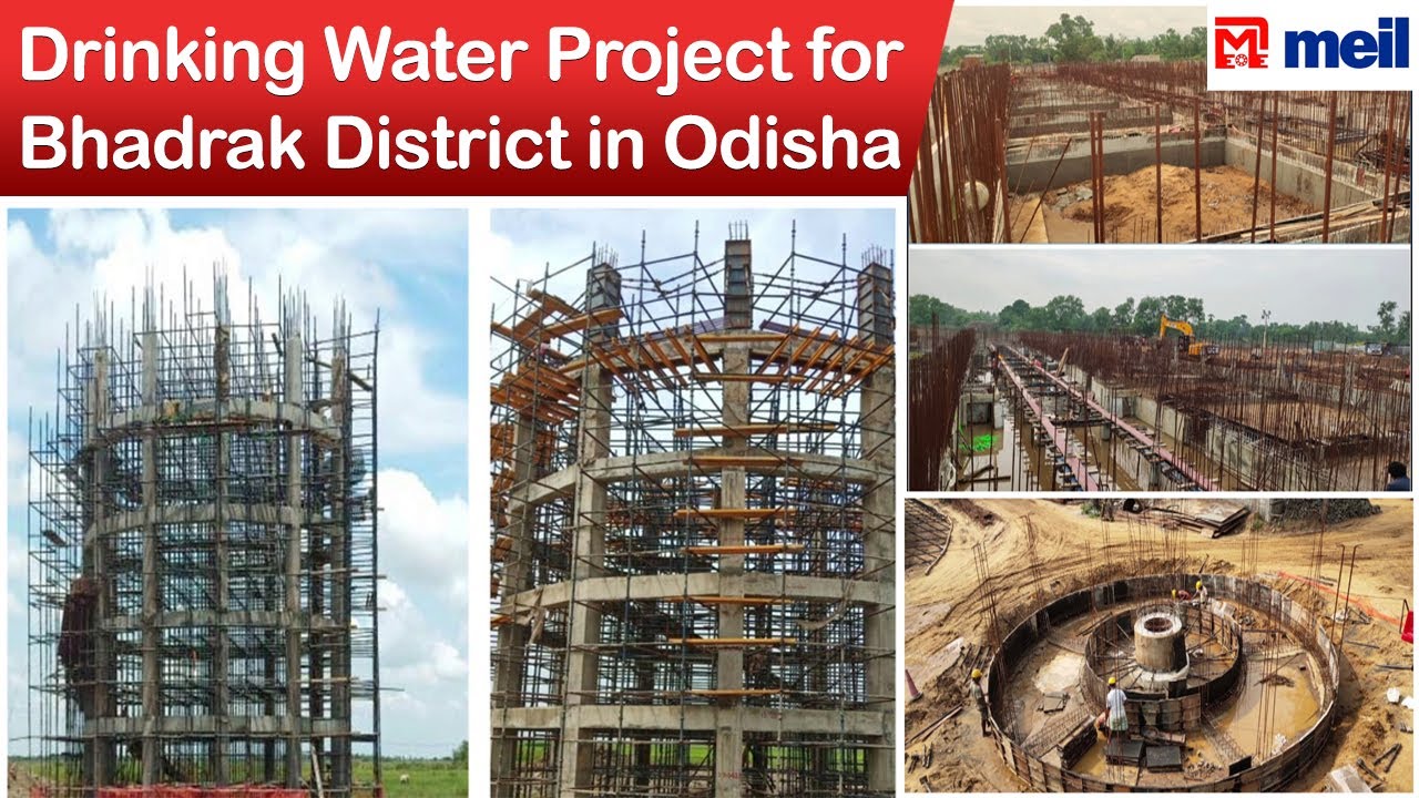 Drinking Water Project for Bhadrak District in Odisha | Megha Engineering and Infrastructures Ltd