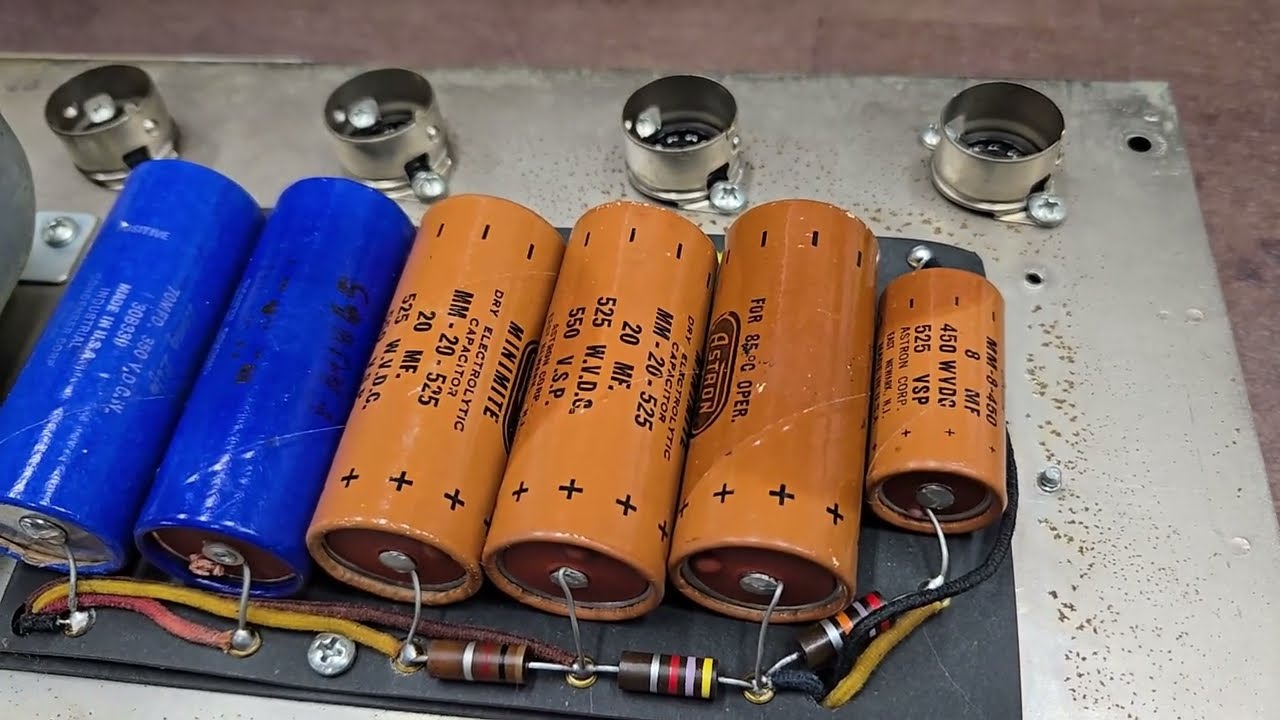 1965 Fender Bassman Head Part 2 - AA165 Circuit Identification