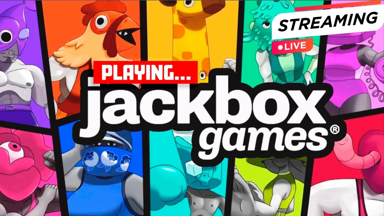 Jackbox Party Games Live With You - Come Join Us !!!!