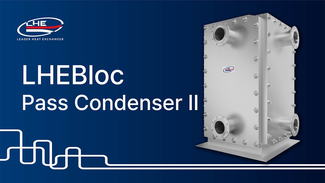 LHEBloc Pass Condenser II | Heat Exchanger