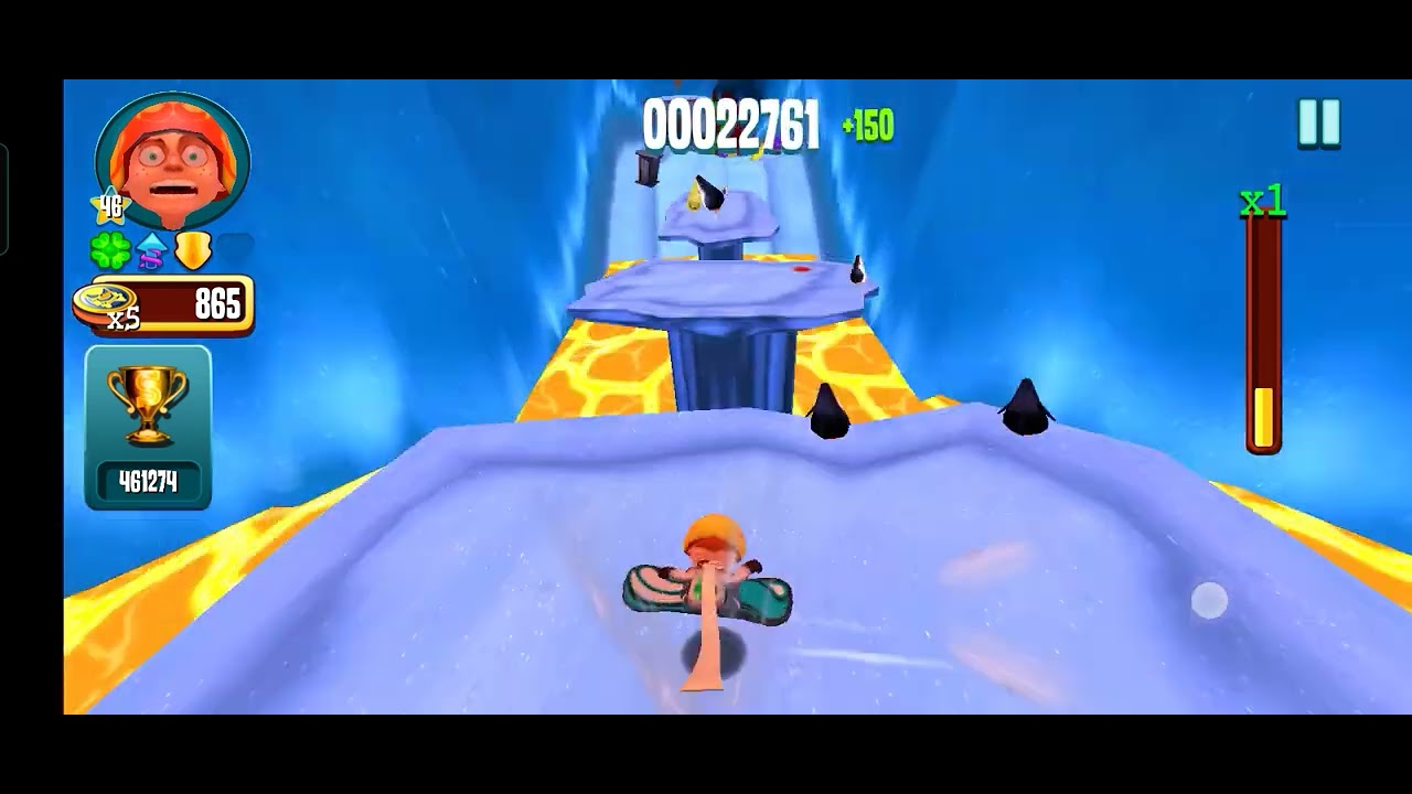 Even more Skiing Fred gameplay