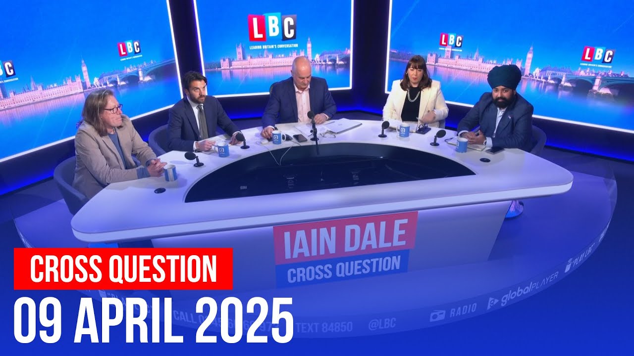 Cross Question with Iain Dale | Watch Again