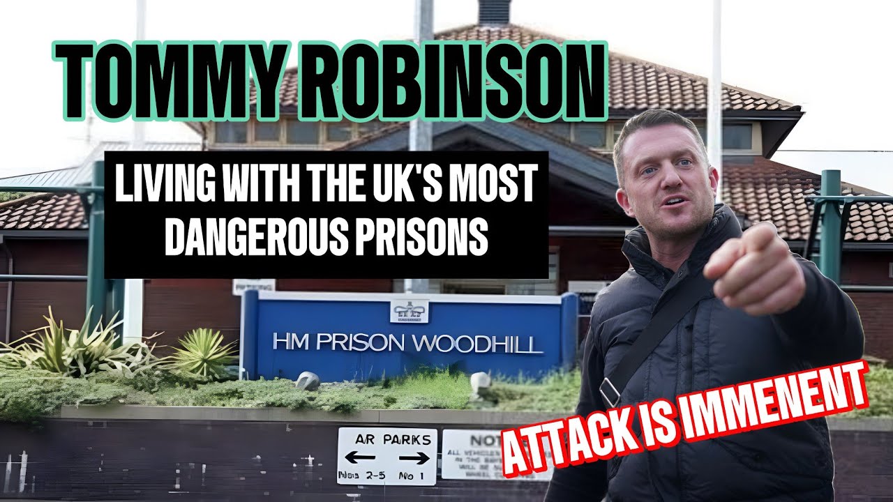 Tommy Robinson Living with UK'S Most Dangerous Prisoners inside HMP Woodhill.