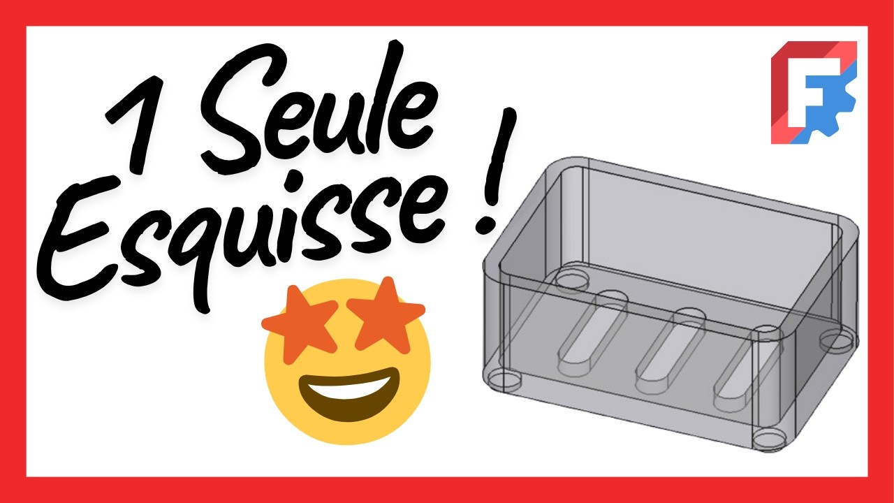 FreeCAD : Comment Modéliser une Pièce Avec 1 Seule Esquisse
