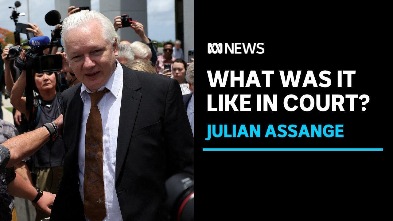 What happened inside the Saipan courtroom where Julian Assange pleaded guilty? | ABC News