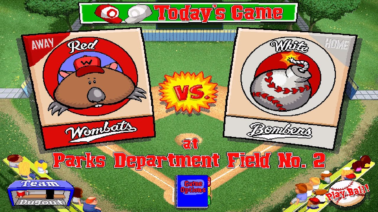 Backyard Baseball (1997) | S 2022 | Game 1 | WOMBATS @ BOMBERS