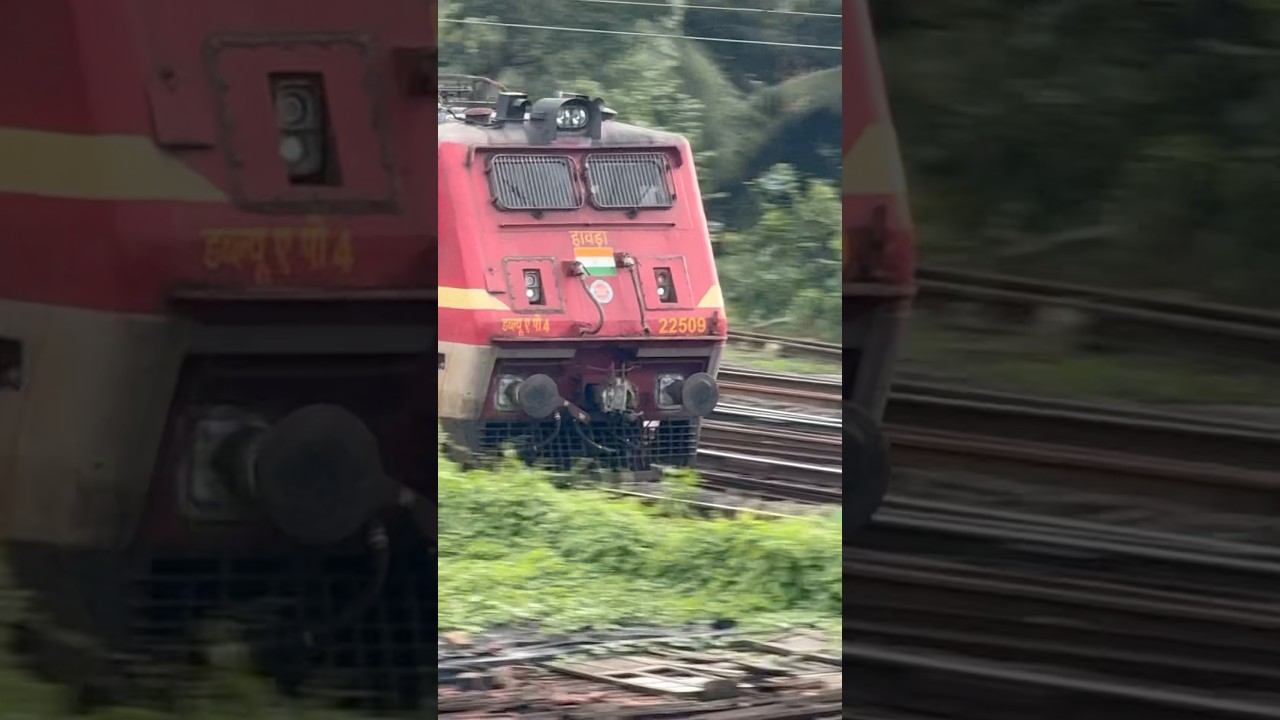 WAP-4 22509 with old ICF Rakes 🚊🚊#indianrailways