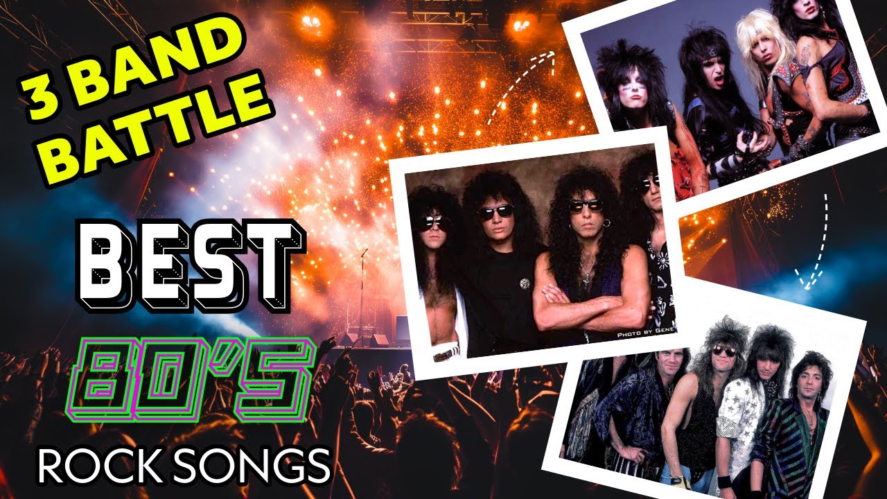 &rsquo;80s Rock Song Battle &ndash; KISS, M&ouml;tley Cr&uuml;e & Bon Jovi
