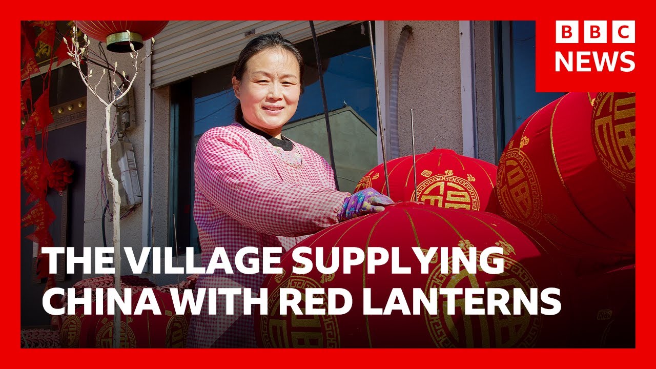 The village making lanterns for Lunar New Year | BBC News