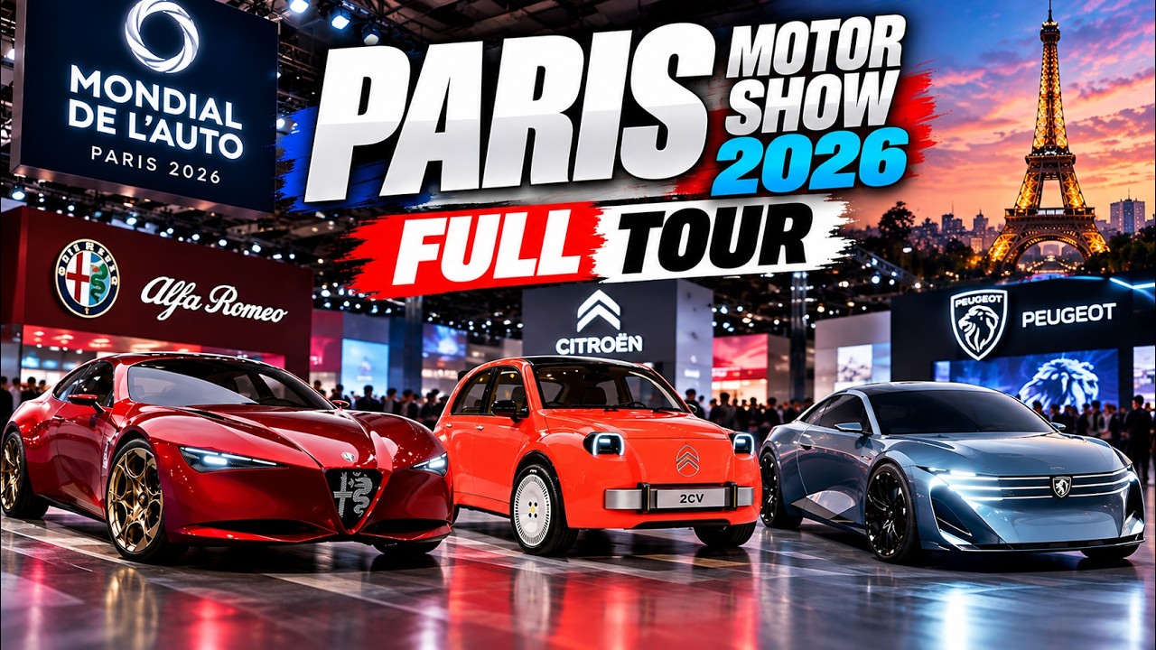 EVERYTHING in the Paris Motor Show 2026 | Full 40-Minute Tour