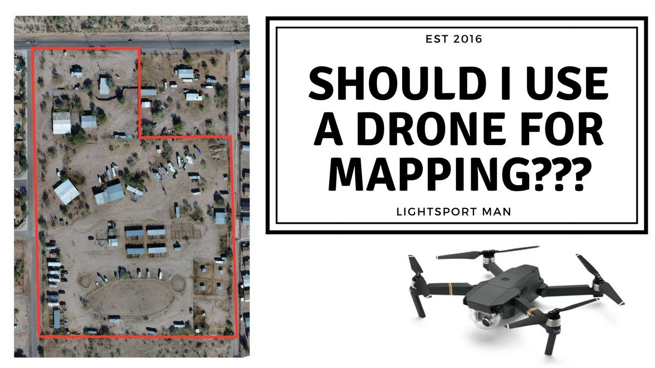 Drone Mapping with LightSport Man from Professional Drone Association (PDA)
