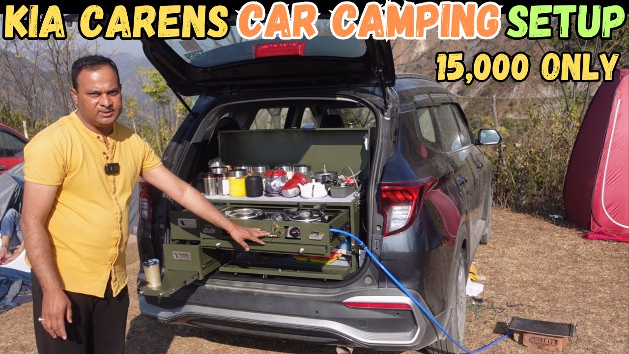 Kia Carens Camper Van Setup & Camping Review @Campingxindia