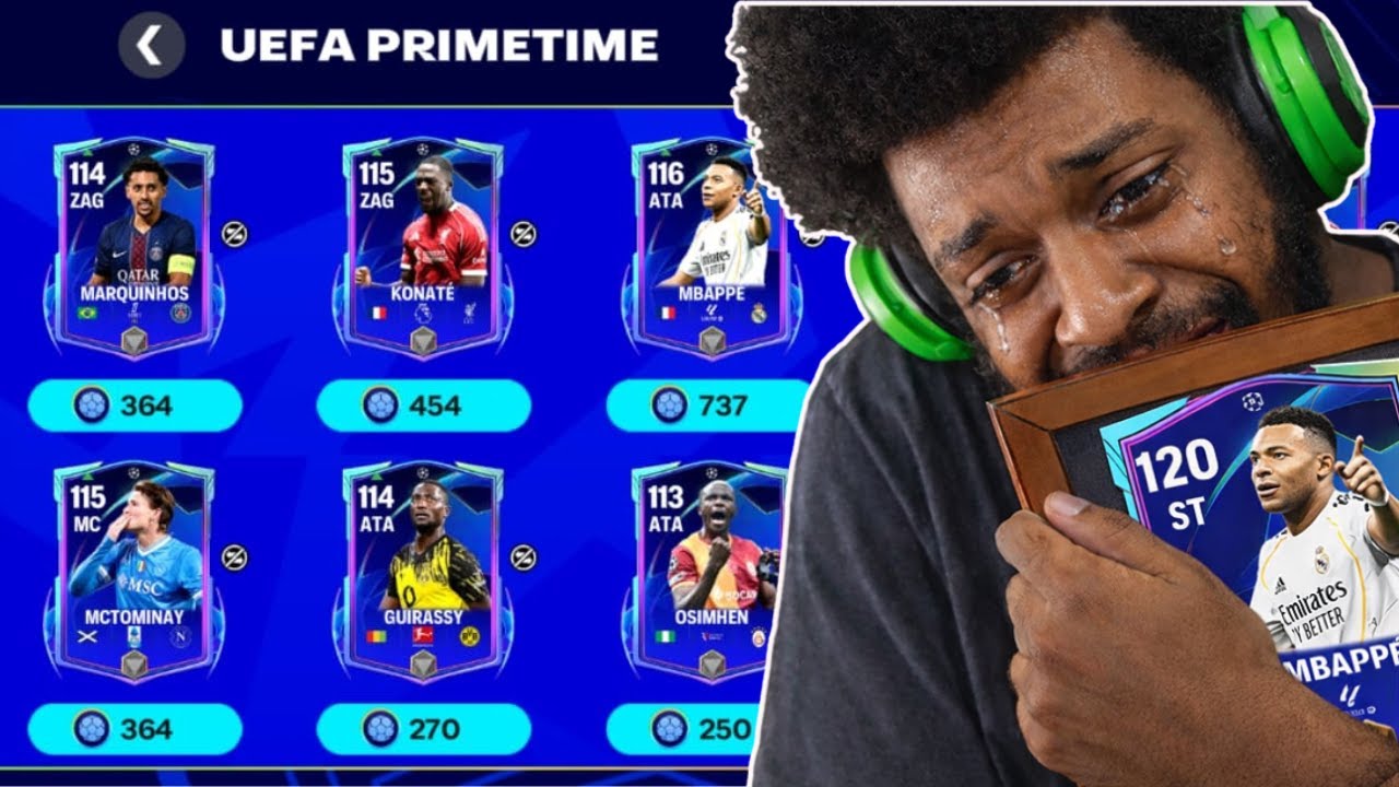 + DE 80 DIAS PARA ISSO! ESSA FOI A UEFA PRIMETIME no FC MOBILE