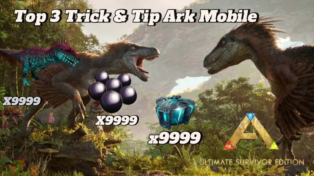 ARK: Ultimate Survivor Edition: Top 3 error(lỗi Game mà ít người biết) #arkultimatemobileedition