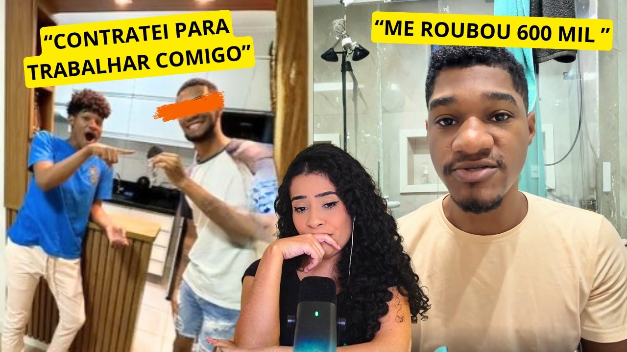 FOI ROUBADO PELO MELHOR AMIGO DE 15 ANOS ! INFLUENCIADOR DESCOBRE ROUBO DE 600 MIL