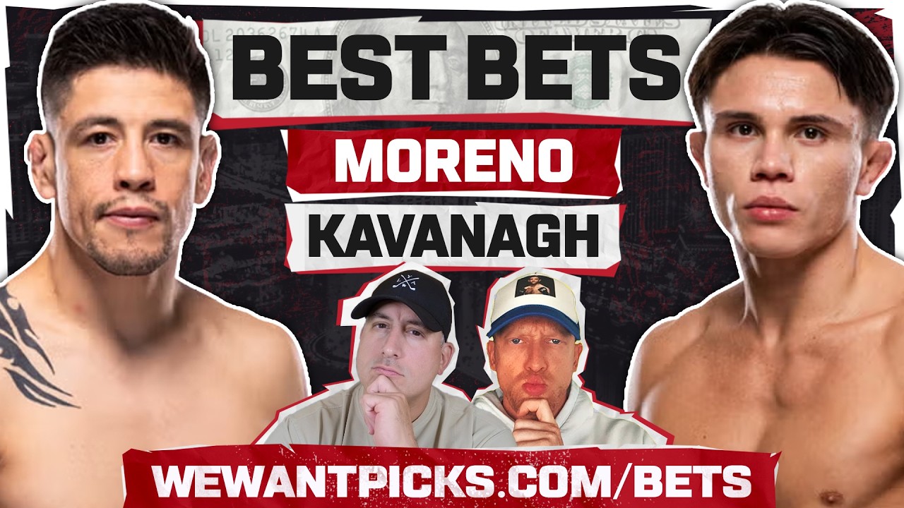 BEST BETS: UFC Mexico: Moreno vs. Kavanagh BETTING GUIDE
