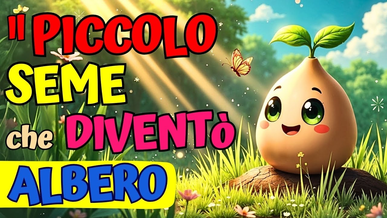 COME IL PICCOLO SEME DIVENTÒ ALBERO - UNA STORIA PER IMPARARE IL VALORE DELLA PAZIENZA