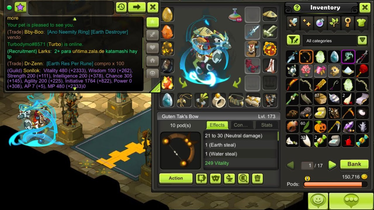 DOFUS TOUCH SACRİER CRİT DAMAGE
