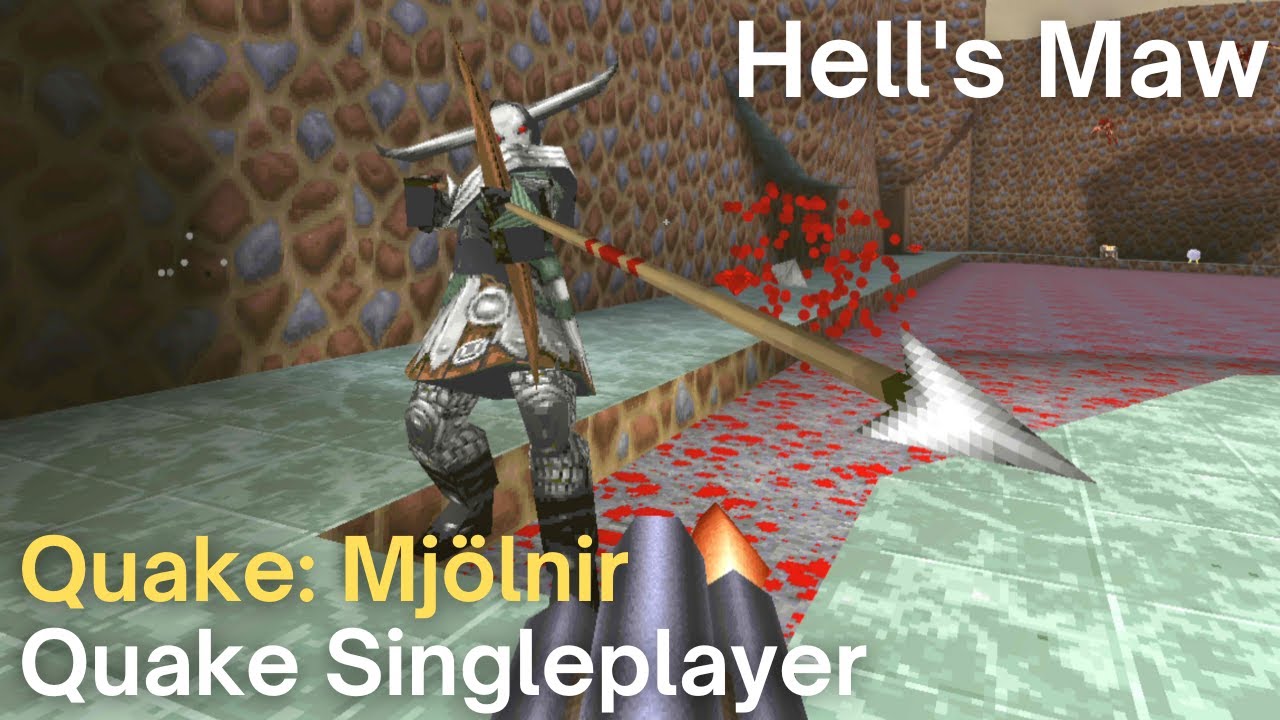 Quake Singleplayer - Quake: Mjölnir  - Hell's Maw (h1m7)