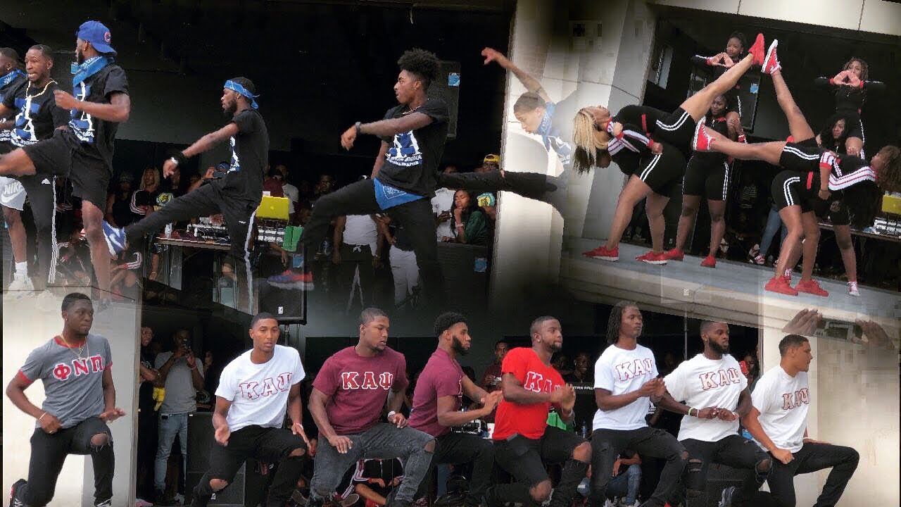 NORFOLK STATE VS VIRGINIA STATE BATTLE OF THE GREEKS STROLL OFF 2018 || LABOR DAY || LEAH BETH