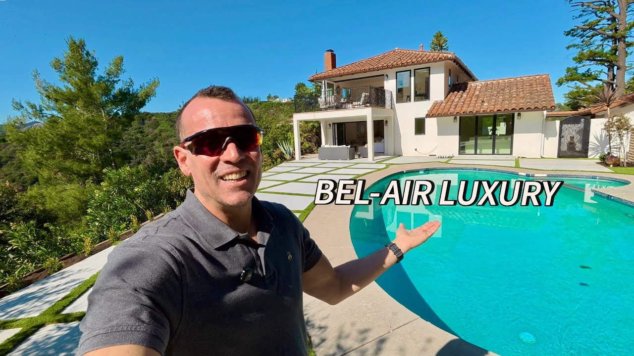 $4,350,000 Private Estate in Bel-Air! (Wait until you see the view)
