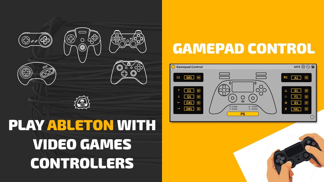 Gamepad Control for Ableton - Complete Overview | Side Brain