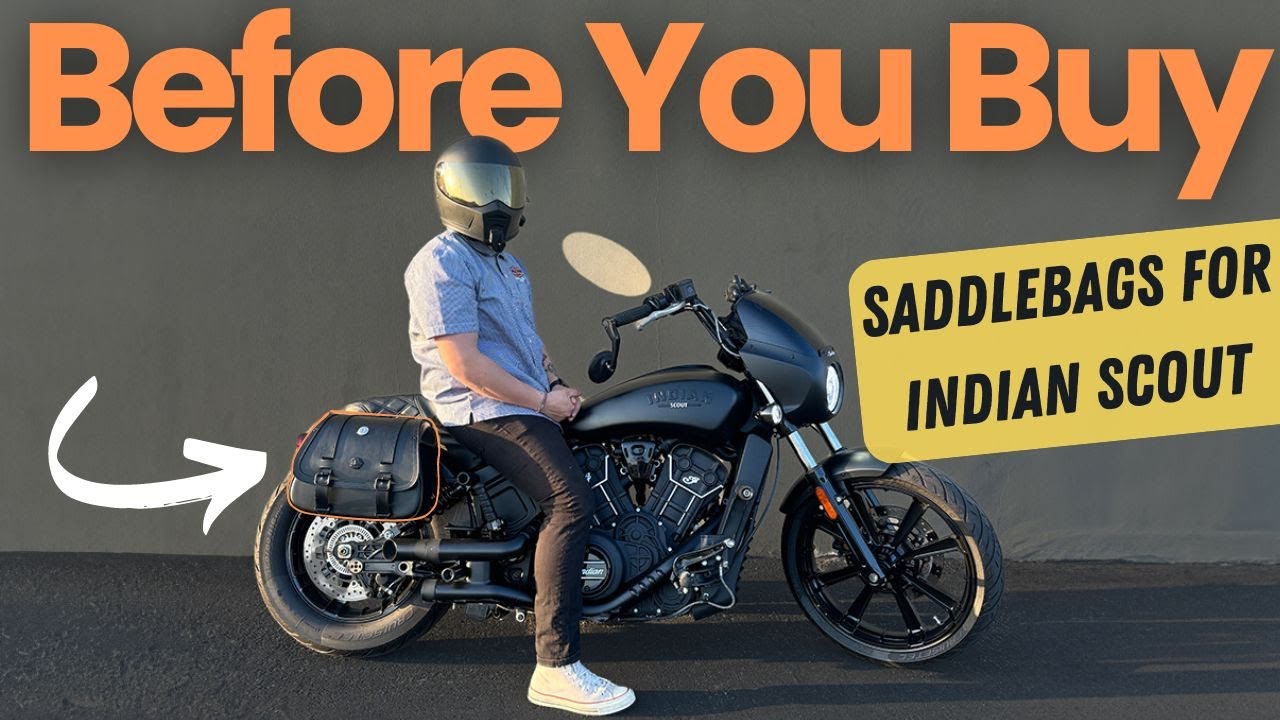 Saddlebags For My Scout Rogue I Didn't Know I Needed!