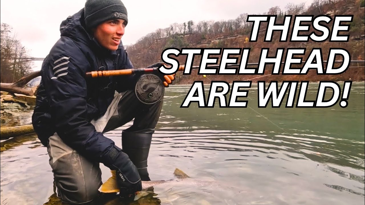 Fishing for Lower Niagara River Steelhead!