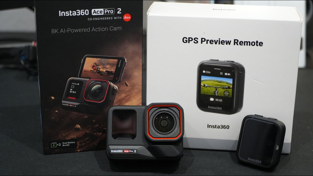 Najlepšia akčná kamera : Insta360 Ace pro 2 + GPS Preview Remote | Recenzia / Unboxing