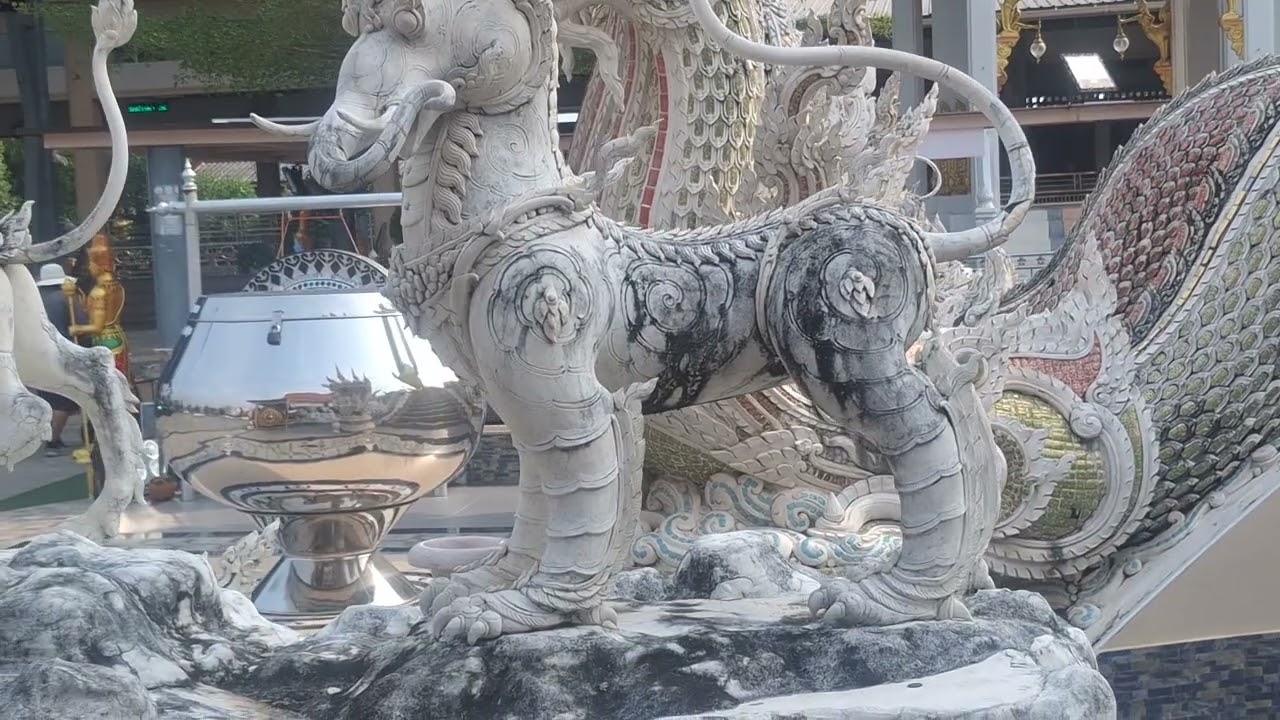 Majestic Temple Sculpture craft In Bangkok PT. 1