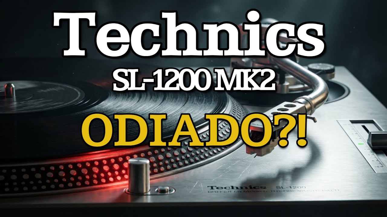 Por que audiófilos ODEIAM o Technics SL-1200? (A Verdade do Direct Drive)