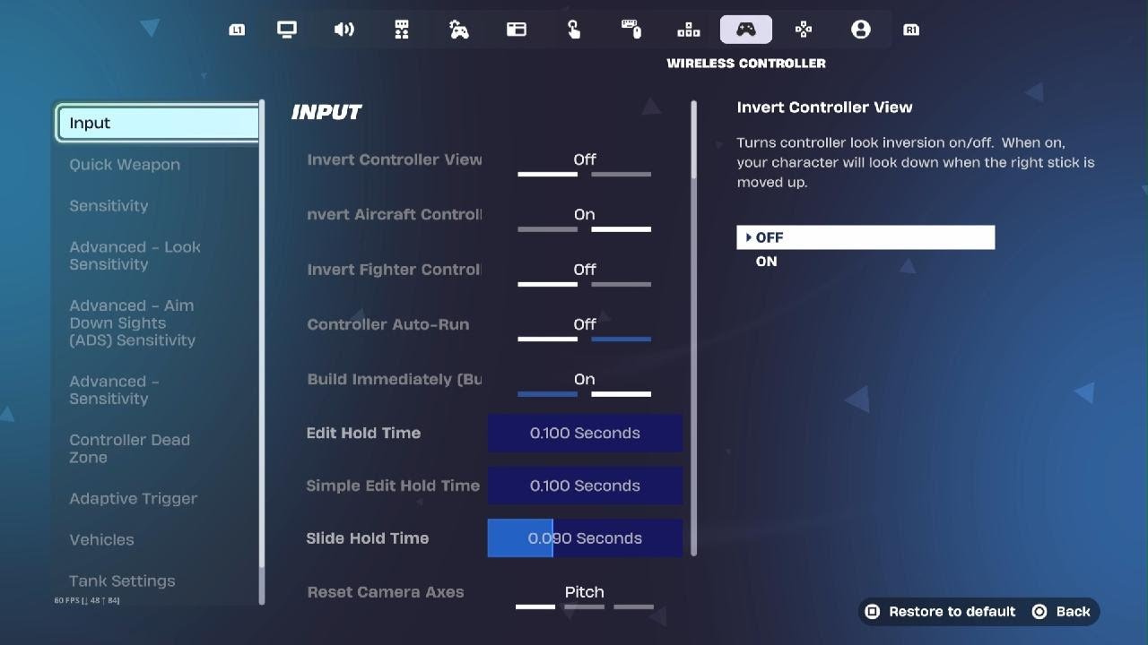 Pro Fortnite settings