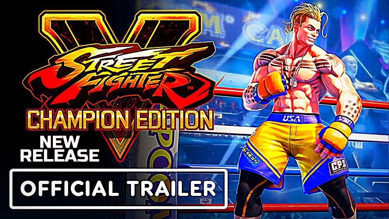 Street Fighter V: Champion Edition - Official Luke Announcement Trailer[HD]