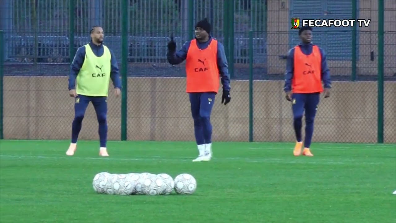 CAN 2025: Retour en images sur la s&eacute;ance d&rsquo;entra&icirc;nement des Lions Indomptables de veille de match