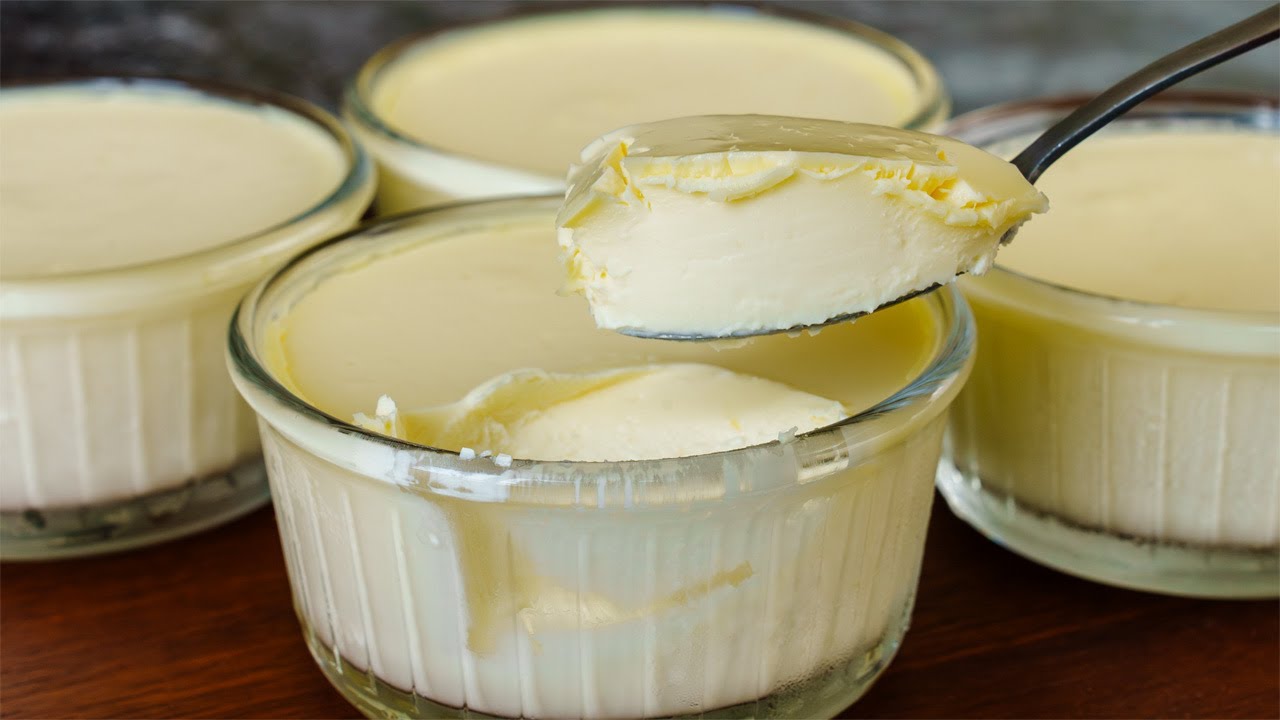 Sugar free Lemon Dessert Recipe! Just 3 ingredients! No gelatin! No cornstarch ! No eggs! No oven!