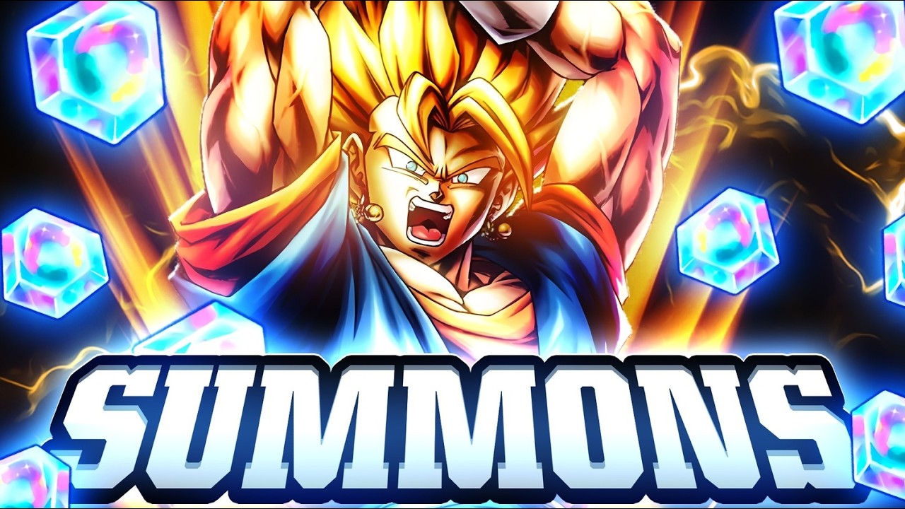 LIVE SUMMONS FOR LEGEND RARITY SUPER VEGITO!! (Dragon Ball Legends)