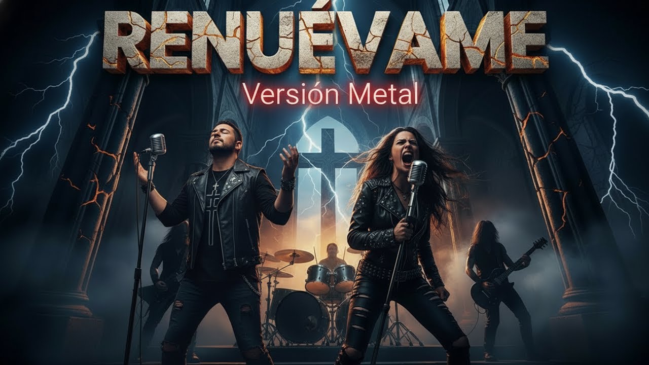 Renuévame - Marcos Witt (HEAVY METAL VERSION) 🎸 | Poderosa Alabanza (IA Cover)