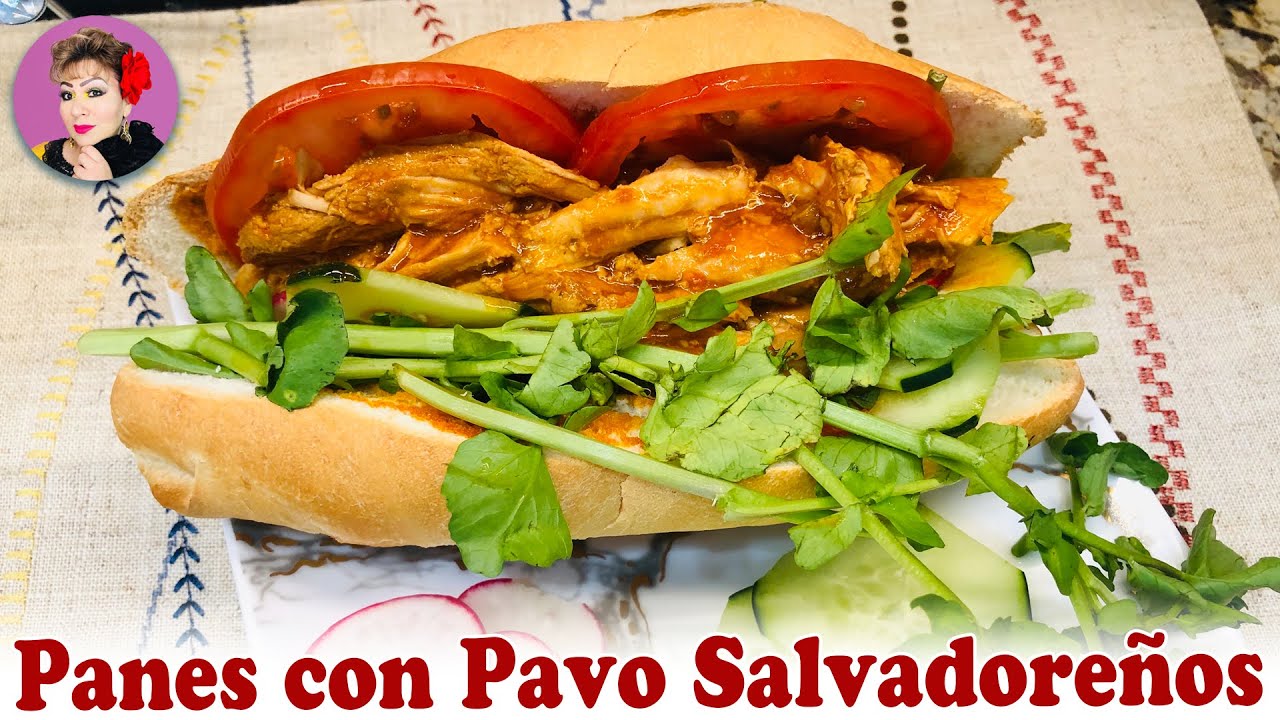 Panes con Pavo Salvadoreños