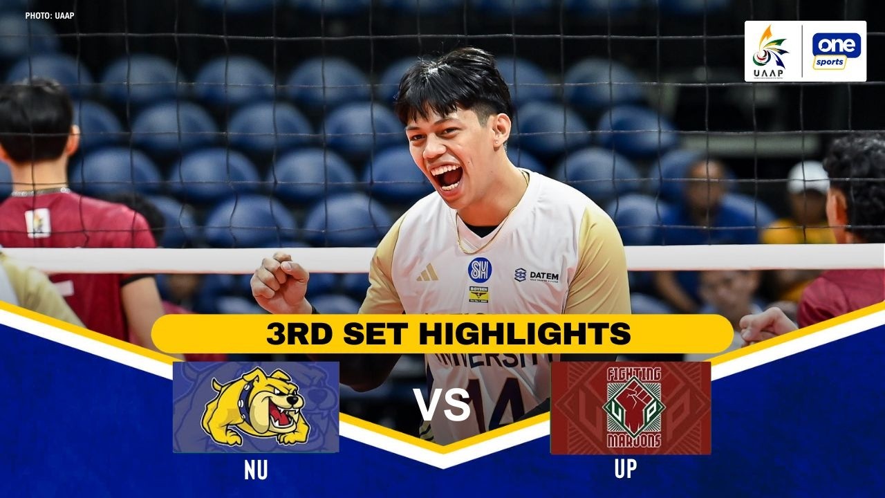 NU vs UP | SET 3 HIGHLIGHTS | UAAP SEASON 88 MEN&rsquo;S VOLLEYBALL | MAR 18, 2026