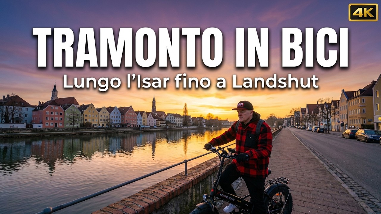Landshut Sunset Ride - Isar River to Old Town