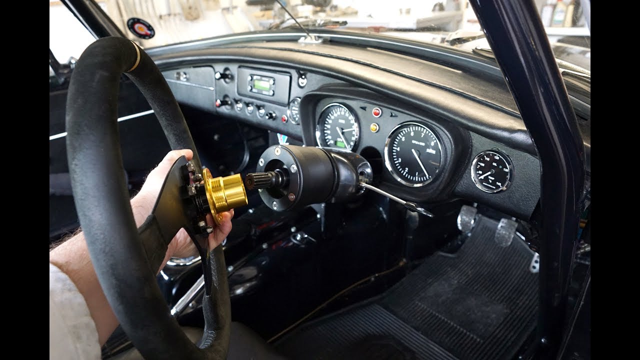 Fitting the B-G Racing Quick Release Steering Wheel Boss to your Car (Including wiring a horn)