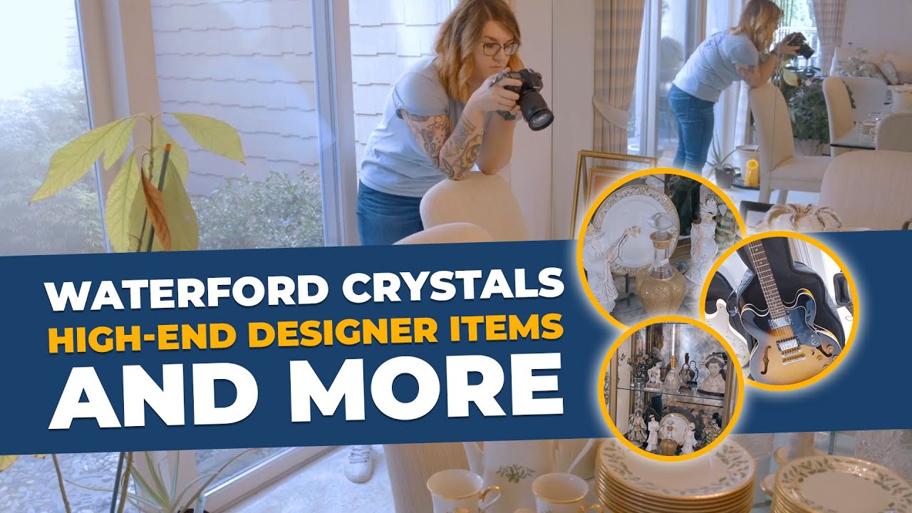 Waterford Crystals, High-end Designer Items and more! | Aaron's Estate Sales