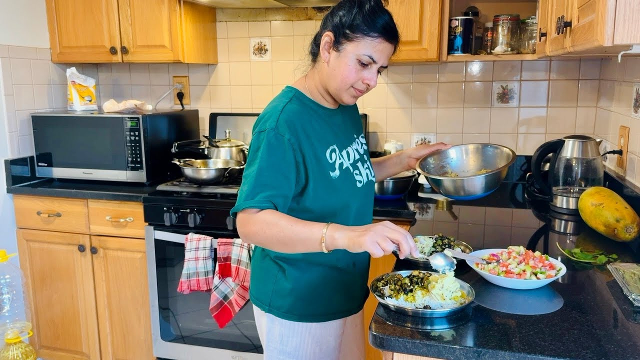 अमेरिका में हमारी लाइफ: नौ दिन की छुट्टी के बाद घर का खाना सबसे स्वादिष्ट 🍛