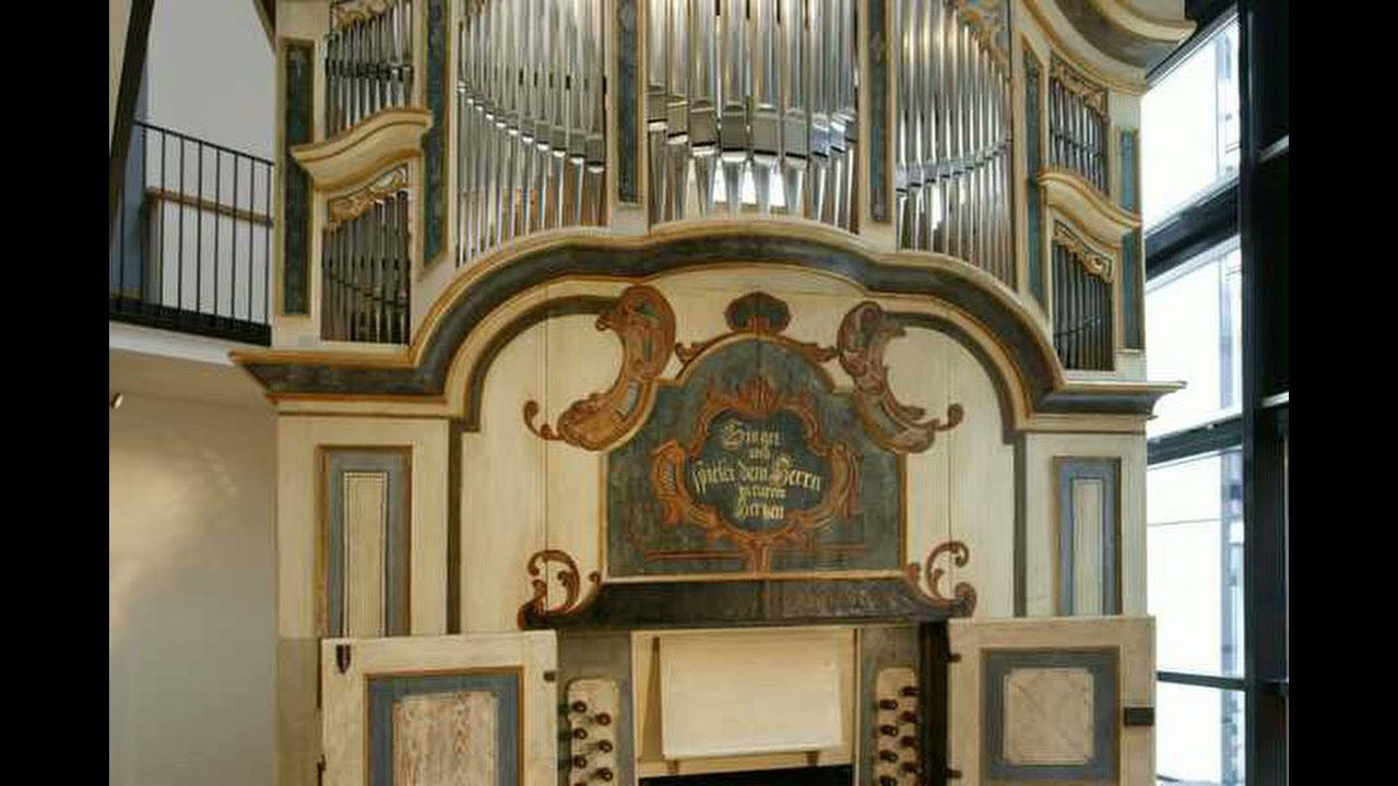 Leonard Schick: Improvisation in Handel's style. Mauer-Orgel, Händel-Haus Halle.