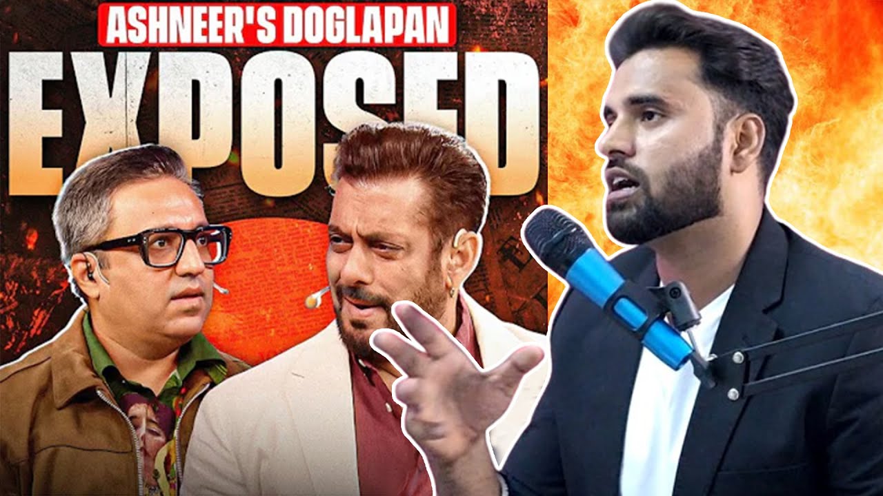 ASHNEER GROVER GOT ROASTED BY SALMAN KHAN | EXPOSED #ytshots #youtubeshorts #youtube #youtubevideo