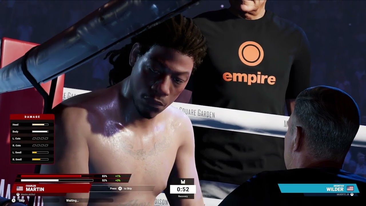 I showed him the combo that was going to knock him out 😂🤣😂