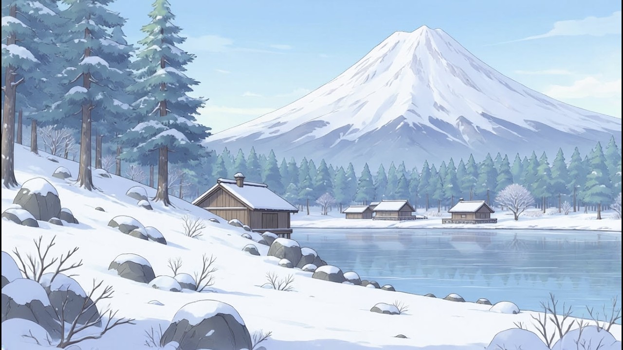Quiet Winter Day in the Pacific Northwest | Calm LoFi Beats for Focus