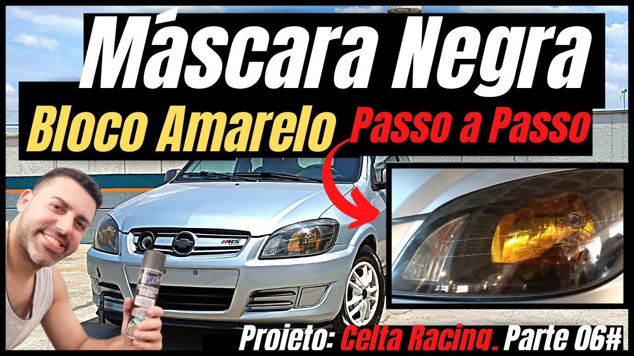 Como Fazer Máscara Negra no Farol do Celta (Com o Bloco Amarelo)