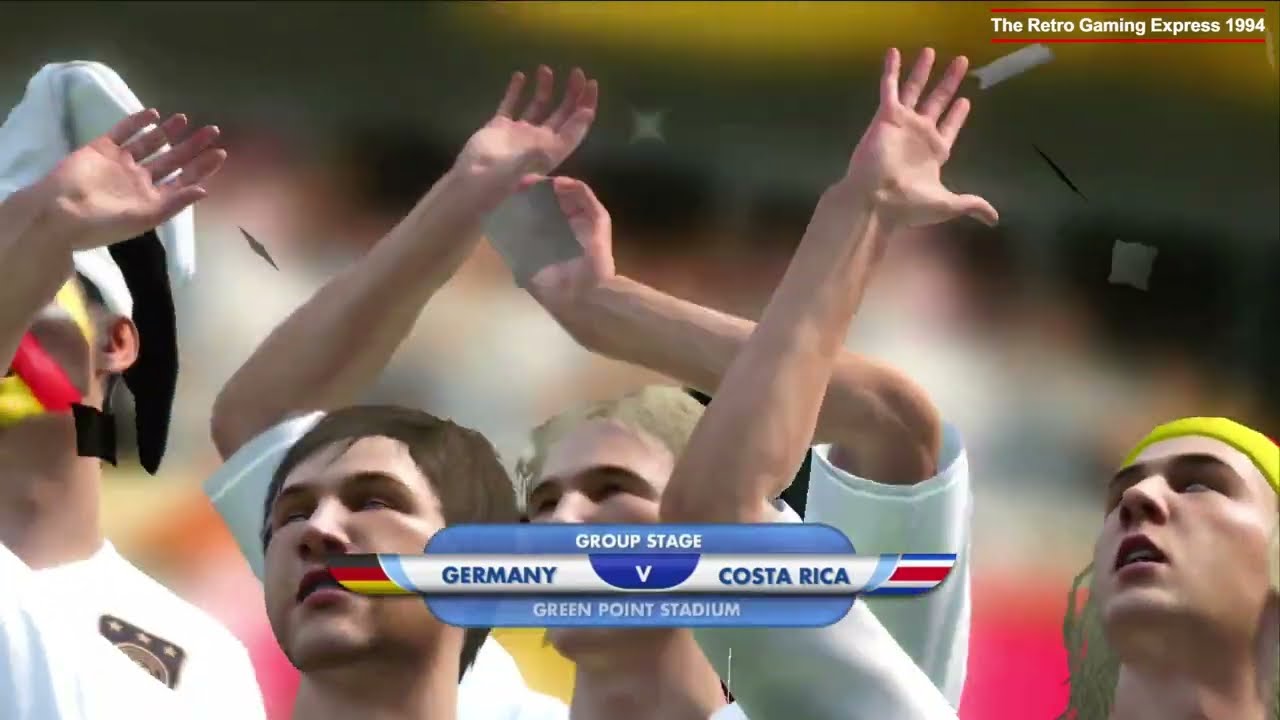 2010 FIFA World Cup South Africa PS3 Gameplay - Germany Vs Costa Rica